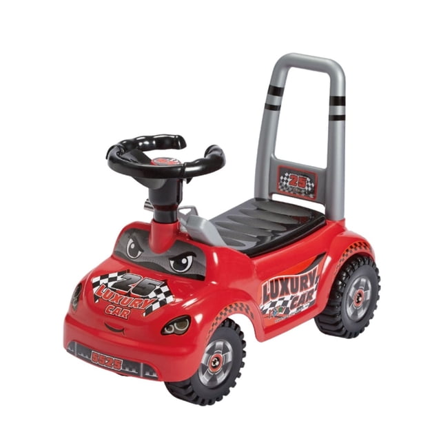 Carrito Montable Infantil Mytoy Con Claxon Y Compartimento-Rojo