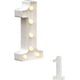 thumbnail image 1 of Número 1 Bluelander con Luz LED, 1 of 4