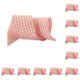 thumbnail image 3 of Yuarrent Cinta a cuadros Fácil de poner a la moda Múltiples colores para elegir Esencial para entusiastas de las manualidades Algodón rosa Rosa claro 10Conjunto, 3 of 6