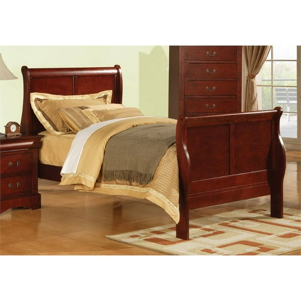Full Bed Cherry Walmart Com Walmart Com