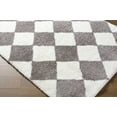 thumbnail image 3 of Hauteloom Achaia Living Room, Bedroom Area Rug - Contemporary - Plush Pile - Ivory, Dark Gray - 6'7" x 9', 3 of 6