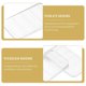 thumbnail image 3 of 8pcs Leveling Shims Home Furniture Wedges Transparent Shims for Table Toilet, 3 of 4