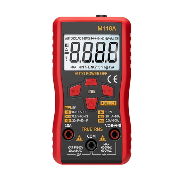 Digital Multimeter Detecting Instrument Counter M118A Multifunktions-Digitalmultimeter-Hand-AC / DC-Spannungstester NCV Measurement Tool
