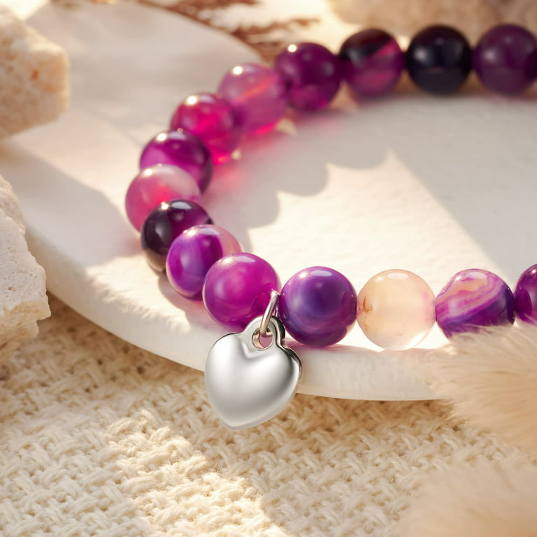 Healing Crystal Beads Bracelet For Women Amethyst Quartz Black Tourmaline  Stone Chip Beads Open Adjustable Bracelet Jewelry Gift - AliExpress