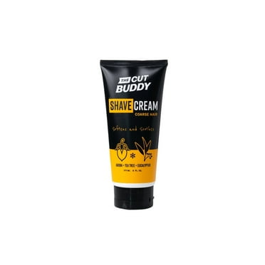 The Cut Buddy Shaving Cream - Soothing Foaming Solution (6 oz, Eucalyptus Scent)