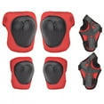 thumbnail image 2 of Équipement de Protection Efficace pour Enfants, Ensemble de Protection pour Enfants avec Base en Câble pour Vélo, Roller, Patinage Rouge, 2 of 8