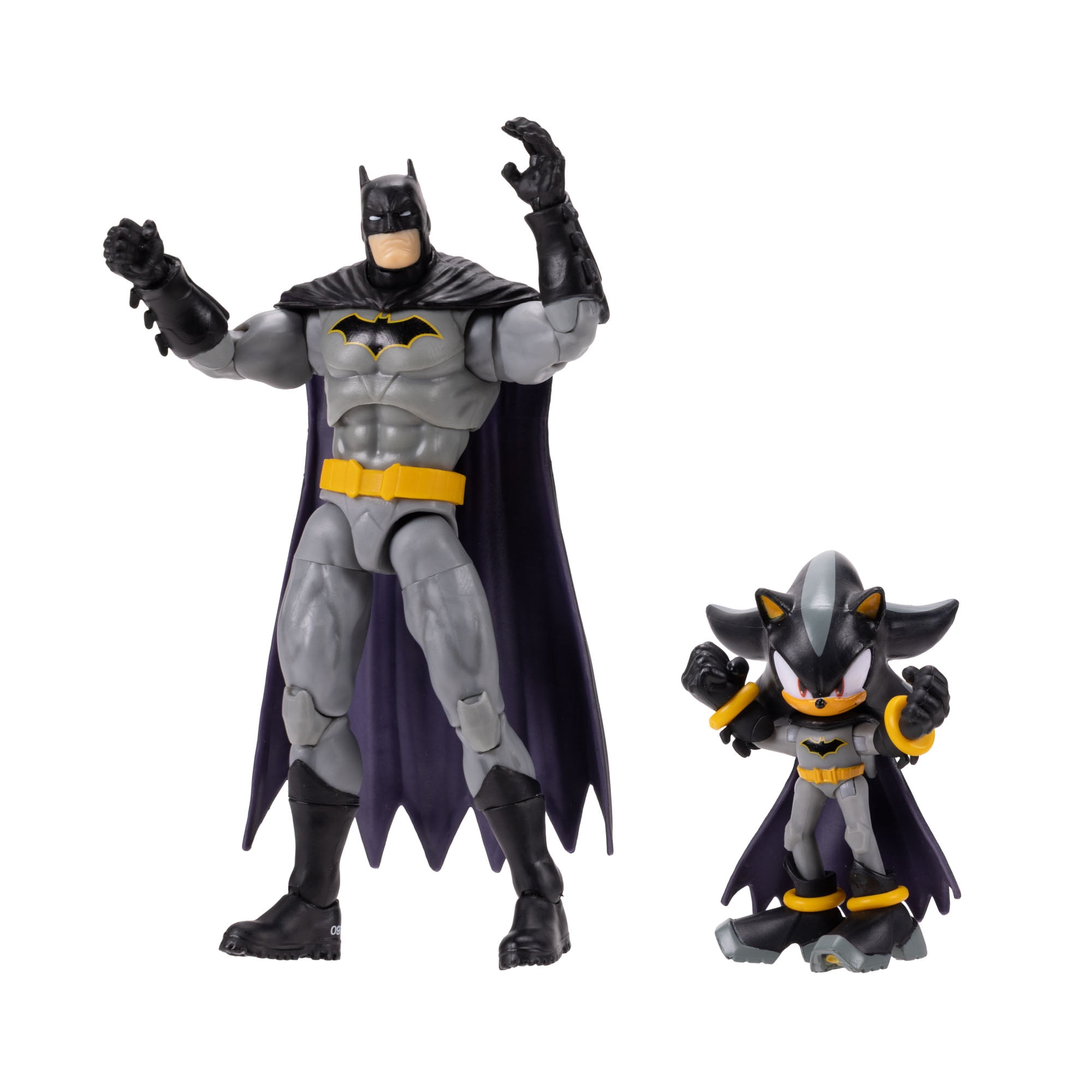 Sonic X DC Action Figure Multipack - 2.5 inch Shadow and 5 inch Batman