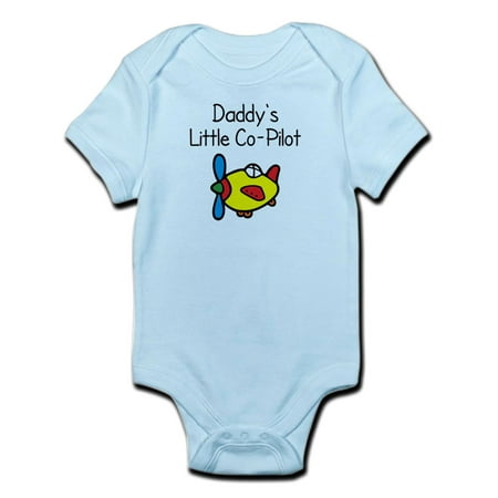

CafePress - Daddy s Little Co-Pilot Baby Bodysuit - Baby Light Bodysuit