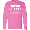 thumbnail image 3 of Inktastic Funcle Like a Regular Uncle Only Way More Fun Long Sleeve T-Shirt, 3 of 5