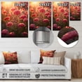 thumbnail image 4 of Designart "Vintage Elegance in Brown Carnations II" Floral Metal Wall Decor, 4 of 5
