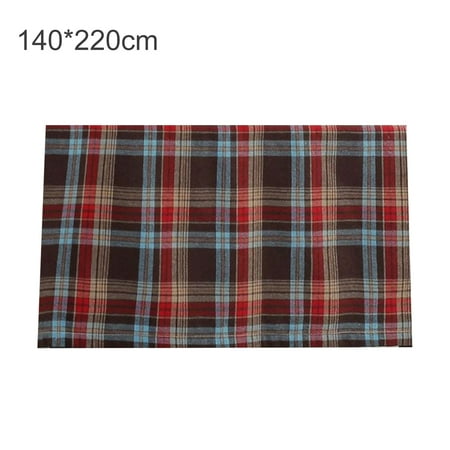 

Christmas Table Cover Good Woven Cotton Blend Tablecloth with Beautiful Plaid Pattern for Home
