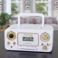 thumbnail image 4 of Reproductor de CD estéreo portátil Studebaker Bluetooth con casete, 4 of 4