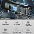 thumbnail image 2 of Batería Flash Godox AD400 Pro AD400Pro 400W GN72 TTL, 2 of 9