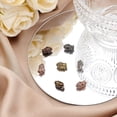 thumbnail image 4 of 24 cuentas de cabeza de 6 colores, espaciadores de cabeza 3D, conectores tibetanos, cuentas sueltas para pulseras, collares, pendientes, joyería y manualidades., 4 of 8