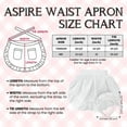 thumbnail image 2 of Aspire Kid's Waist Apron and Headband Set, Christmas Maid Costume Cotton Half Apron, 2 of 7
