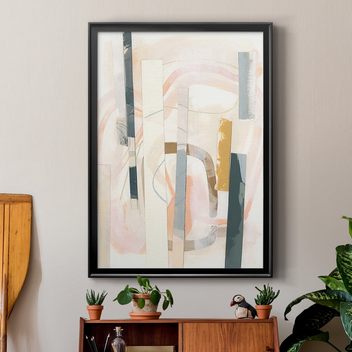 Melon Litmus III Premium Framed Print, in Gold, Black, or Silver - Ready to Hang