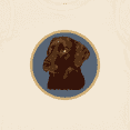 thumbnail image 4 of Inktastic Labrador Retriever Chocolate Lab Dog Boys or Girls Baby T-Shirt, 4 of 5