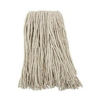 Boardwalk Premium Cut-End Wet Mop Heads, Cotton, 16oz, White, 12/Carton