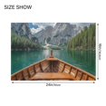 thumbnail image 4 of Yayeee Bath Rug for Bathroom Floor Non Slip Rectangle Fluffy Soft Absorbent Mat, 16"x24", Lake, 4 of 7