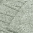 thumbnail image 3 of Veria 2 Piece Bath Mat with RELAX Sculpted Details, The Urban Port, Green - Saltoro Sherpi, 3 of 5