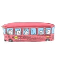 thumbnail image 2 of Bolsa de Lápices Creativa de Gran Capacidad Shamjiam Autobús Rosado con Cremallera, 2 of 8