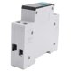 thumbnail image 4 of 40A Tuya MonofáSico Din Riel WIFI Medidor de EnergíA Inteligente Temporizador Monitor de Consumo de EnergíA KWh VatíMetro, Negro con MedicióN, 4 of 5