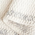 thumbnail image 5 of SAFAVIEH Natura Maggie Bordered Area Rug, Ivory/Grey, 4' x 6', 5 of 7