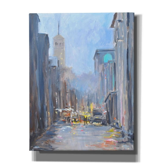 Epic Graffiti 'City View' by Jadei Graphics, Canvas Wall Art, 26"x34"