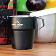 thumbnail image 3 of LOVIVER Tasses de Camping Portables 300ml Réutilisables en Acier Inoxydable Légères Préservatives Pot Portable pour Voyage, 3 of 8