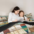 thumbnail image 5 of Homewish Retro Paddle Bedding Comforter Set 2pcs for Female Men Adults,Lake House Twin Comforter Sets Microfiber,Rustic Vintage Cabin Breathable Bedding Set,Super Cozy Room Decor,Reversible, 5 of 8