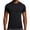 Mens Shirts Black, variant on Men's Mesh Workout Shirts Quick Dry Cool Short Sleeve Crew Neck Athletic Running Gym Workout Tee Father's Gift