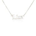 thumbnail image 1 of Guardurnaity Letra inglesa retro Doce Signo del zodiaco Collar del zodiaco Ins Chic Cómodo Delicado Encanto Colgante Libra Plata Type3 NO3, 1 of 6