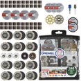 thumbnail image 1 of Dremel EZ725 70-Piece All-Purpose Rotary Tool Accessory Set With Storage Kit - EZ-Lock And EZ Drum For Faster Accessory Changes - Perfect for Cutting, 1 of 9