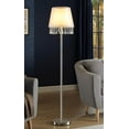 thumbnail image 2 of Myco Furniture GN936 14 x 14 x 61 in. Gianna Floor Lamp, Brushed Nickel & White, 2 of 2
