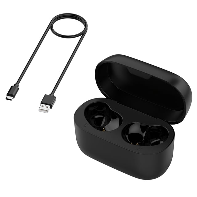 Charging Box ABS for Jabra Elite Active 75t, Dust-Proof, Anti-Scratch, Compact and Portable