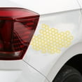 thumbnail image 4 of New Release, Honeycomb Car Sticker; Personalized Scooter Motorcycle Taillight Sticker for Unique Custom Modifications Vehicle Accessories | Plastic, Yellow, Blaxill, 4 of 9