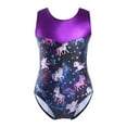 thumbnail image 1 of iiniim Girls Kids Swimming Gymnastic Unitard Swimsuit Sleeveless One Piece Mermaid Scale Ballet Leotard Costume, 1 of 7