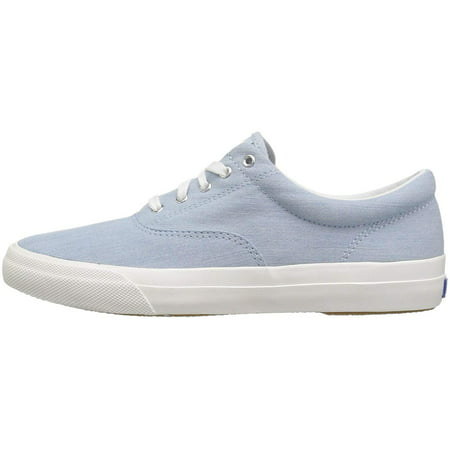 Keds Womens Anchor Chambray Fabric Low Top Lace Up Fashion Sneakers