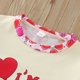 thumbnail image 5 of Gibobby Mamelucos para bebe niño Mono de manga larga con estampado de de amor para el día de San Valentín para niñas recién nacidas(Amarillo, 6-9 Meses), 5 of 5