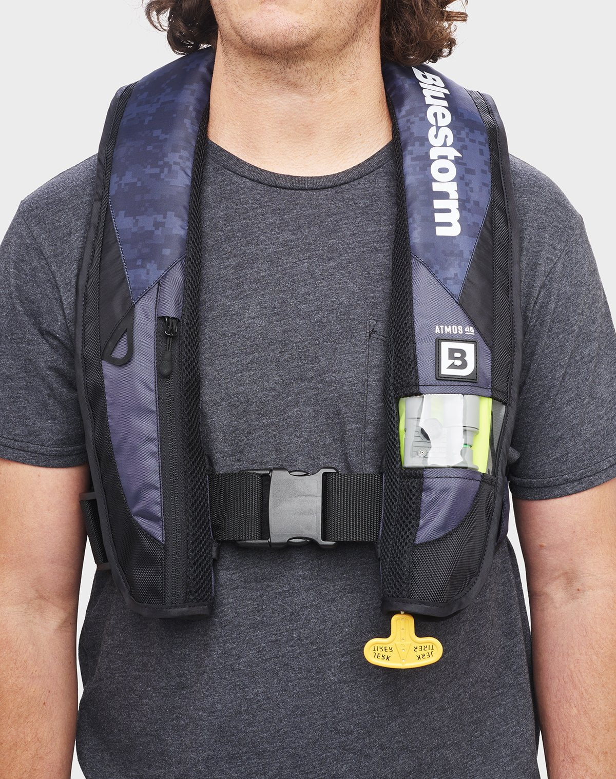 Bluestorm Atmos 40 Auto Type II Inflatable PFD - Apex Black [D1H-19-BLK]