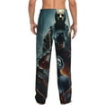 thumbnail image 3 of Michael Myers Pajama Pants for Men, Super Soft All over Print Lounge Pants Sleepwear Bottom with Pockets Drawstring, 3 of 8