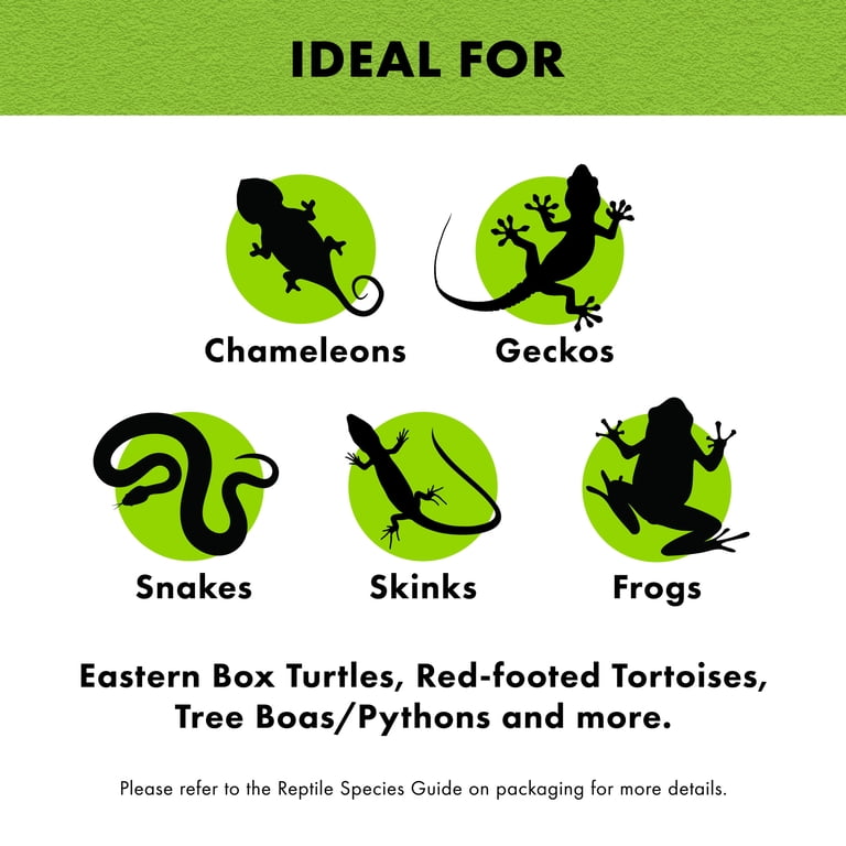 Zilla Pet Reptile Terrarium Substrate Bedding, Wood Bark Blend for