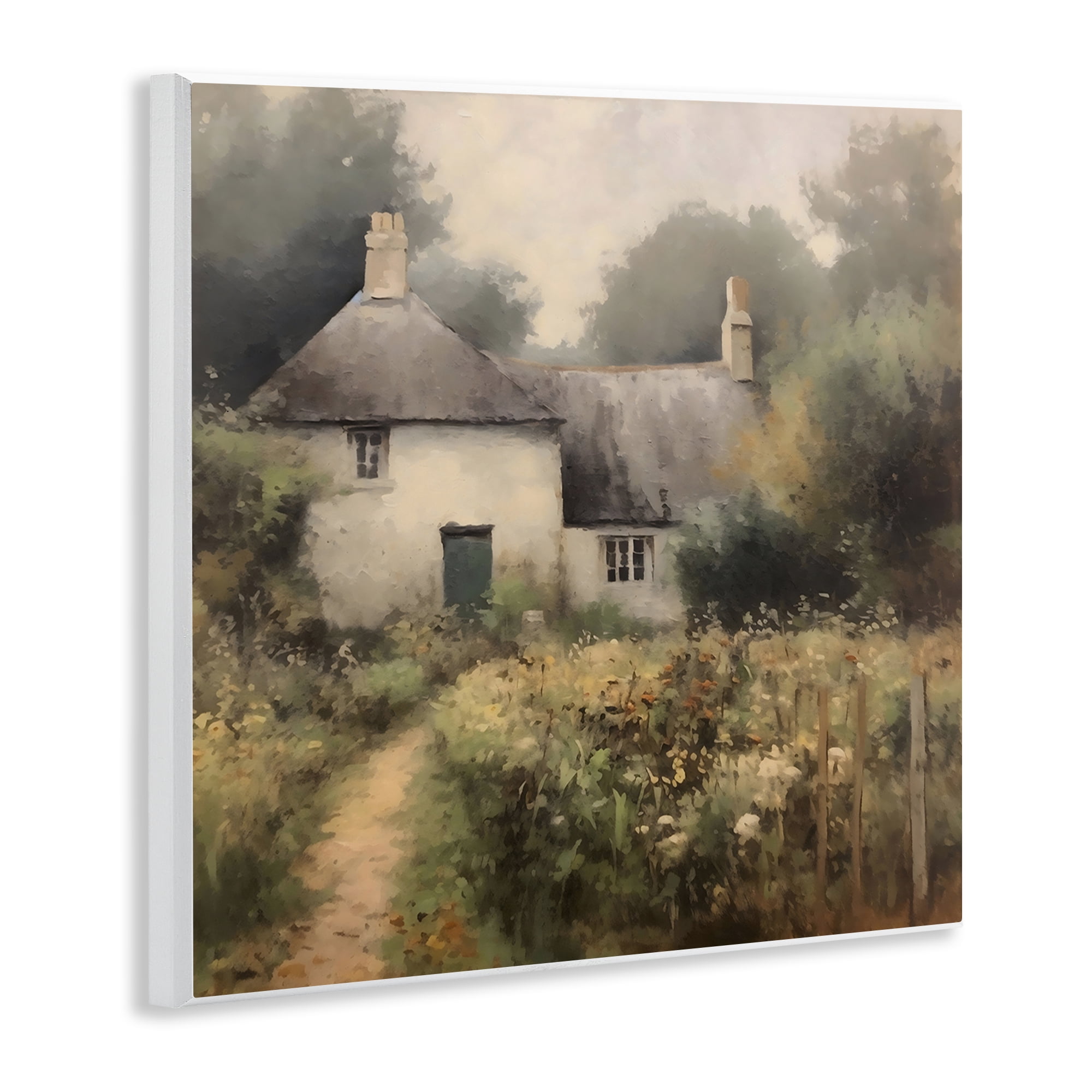 Stupell Industries Cottage Comfort in Summer Garden Wall Plaque Art, design by Creative Studio