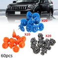 thumbnail image 1 of 3 Types Front Door Body Moulding Repair Panel Clip for Toyota Prado 120 Series, 1 of 4
