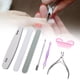 thumbnail image 3 of Juego de herramientas de manicura Fugacal 7 piezas acero, 3 of 6
