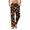 A-Brown, variant on Men's Cotton Linen Pants Outdoor Casual Loose Elastsic Waist Breathable Loose Print Pants M L-Gold