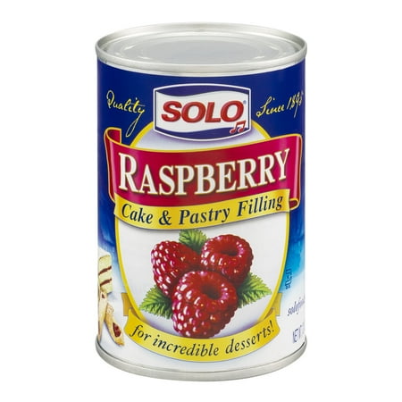 Solo Cake & Pastry Filling Raspberry, 12.0 OZ