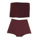 thumbnail image 5 of Ropa femenina a escala 1/6, moda casual, top y pantalones cortos a escala 1:6 Rojo oscuro, 5 of 9