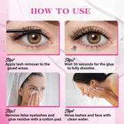 VEYESBEAUTY DIY Cluster Lash Aftecare Kit Lash Transparent Color Shampoo Remover Cleaner Kit