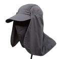 thumbnail image 1 of Femmes & Hommes Chapeau de Soleil Extérieur Protection UV Pêche Randonnée Casquettes avec Face Cou Rabat Couverture UPF 50+ Sportswear Accessoires, 1 of 7